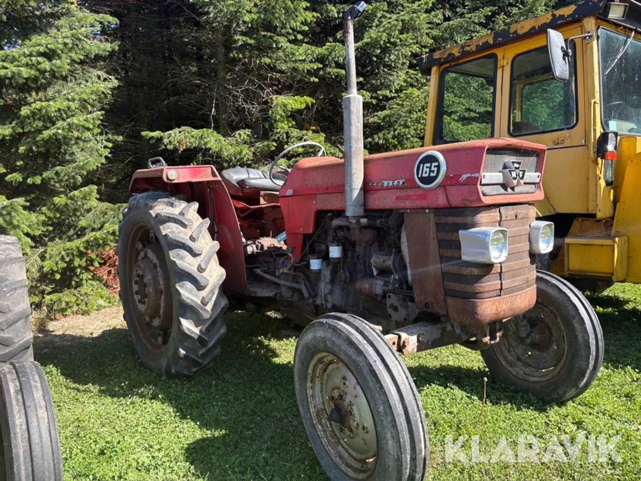 Billede 3 - Veterantraktor Massey Ferguson 165 Multi-Power