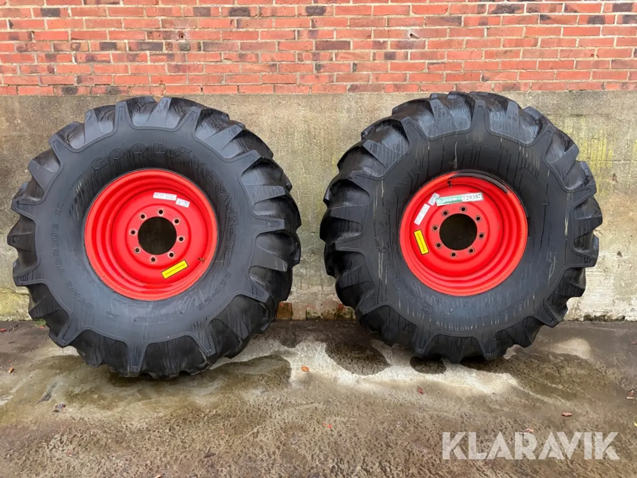 Billede 3 - Landbrugsdæk Goodyear Dyna Torque II, 2 styk