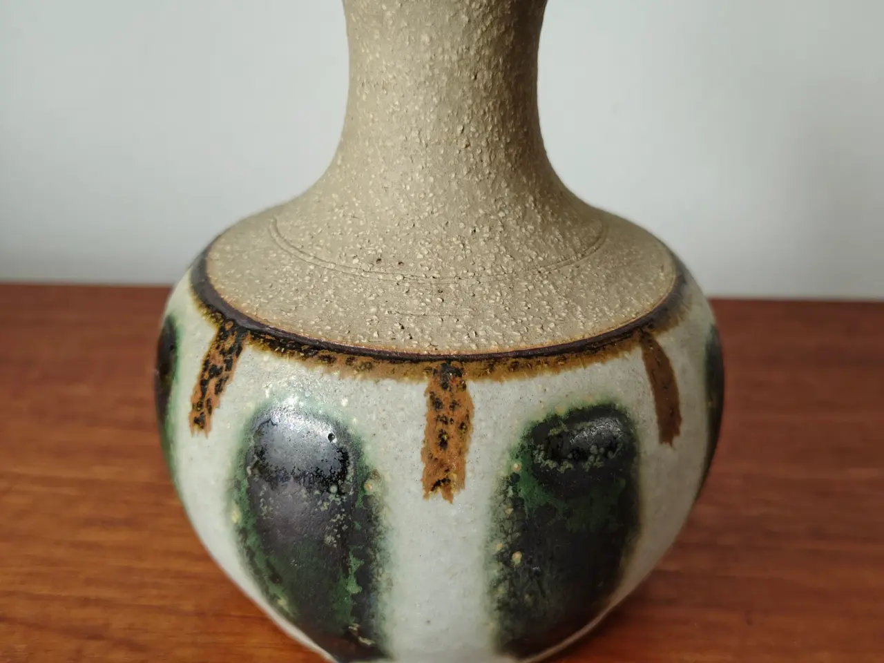 Billede 3 - Flot ældre stentøjsvase