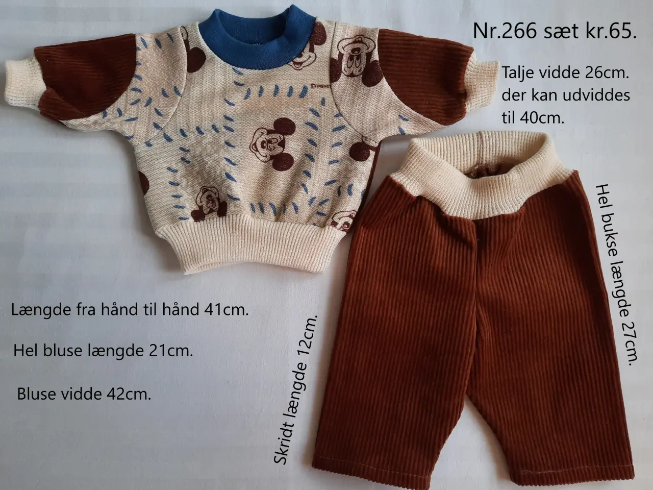 Billede 5 - Babyborn, Overall m.m. joggingsæt og sko.