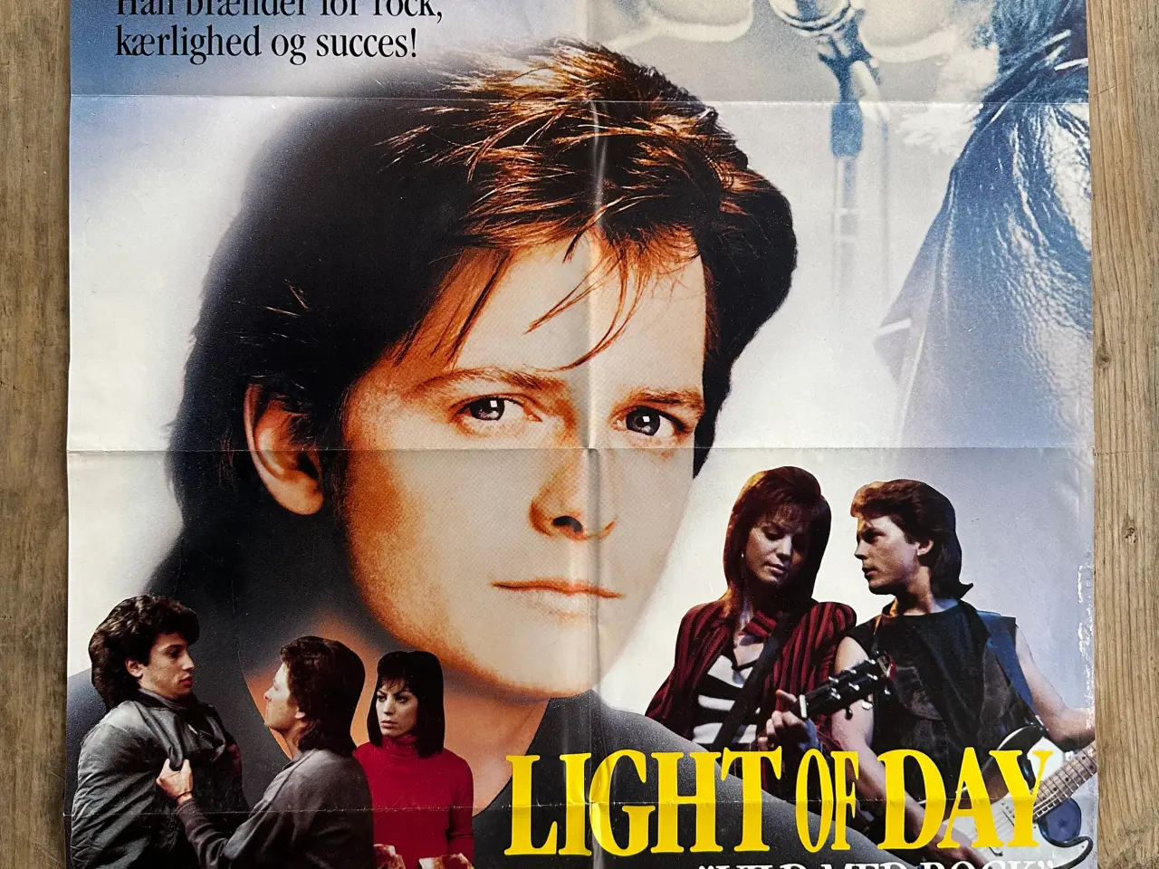 Billede 1 - Filmplakat, motiv: Light Of Day - (Vild Med Rock)