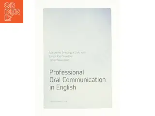 Professional oral communication in english (bog)