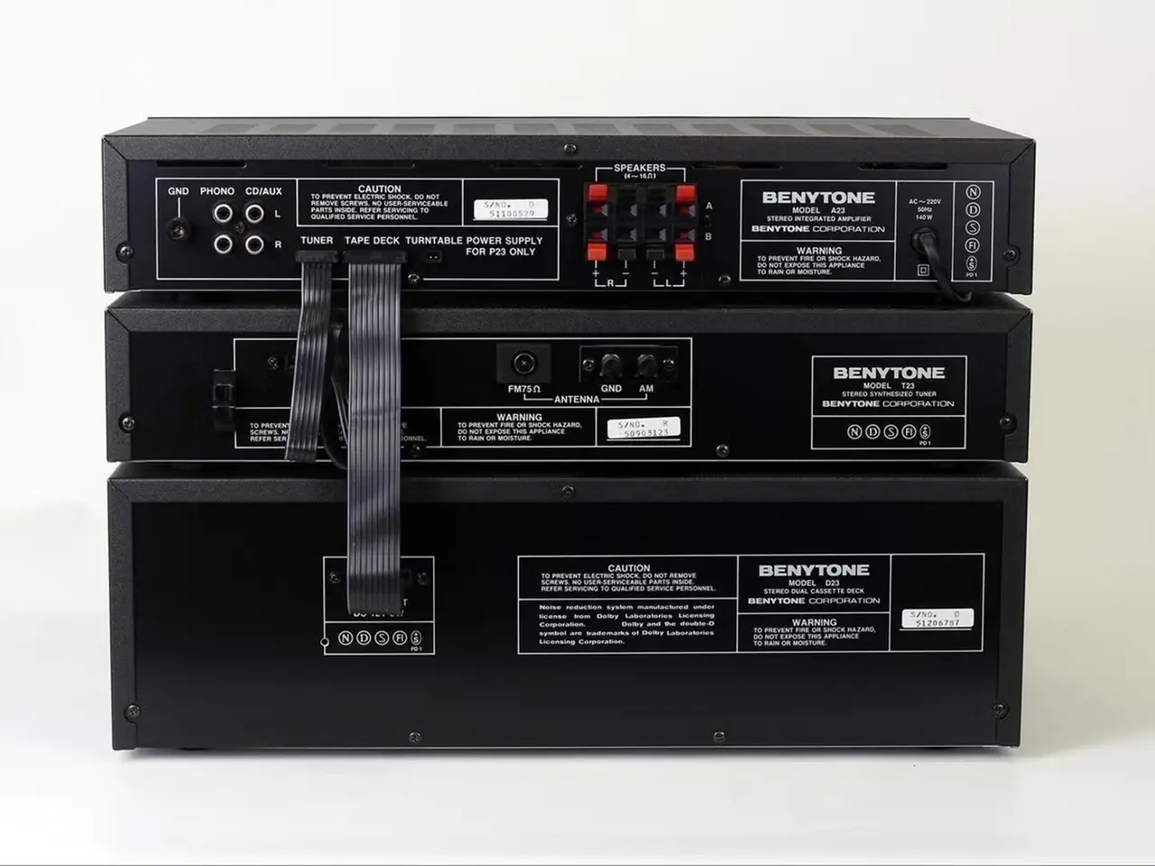 Billede 3 - Benytone A23/T23/D23 stereoanlæg
