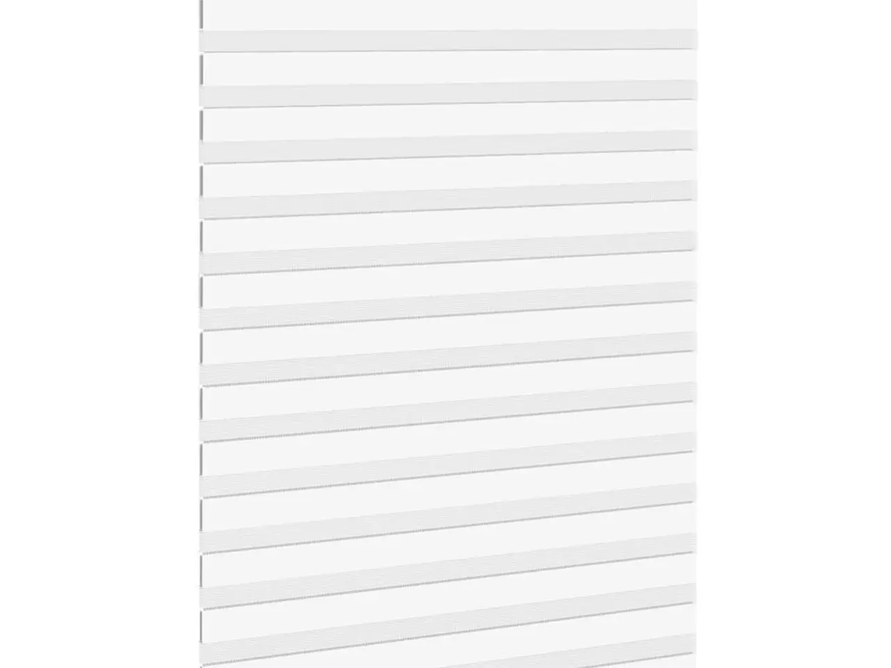 Billede 3 - Zebragardin hvid 155 x 200 cm