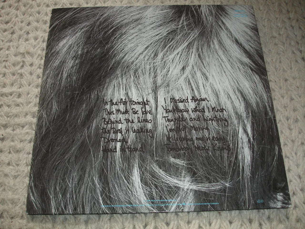 Billede 4 - (Sender gerne) Phil Collins – Face Value