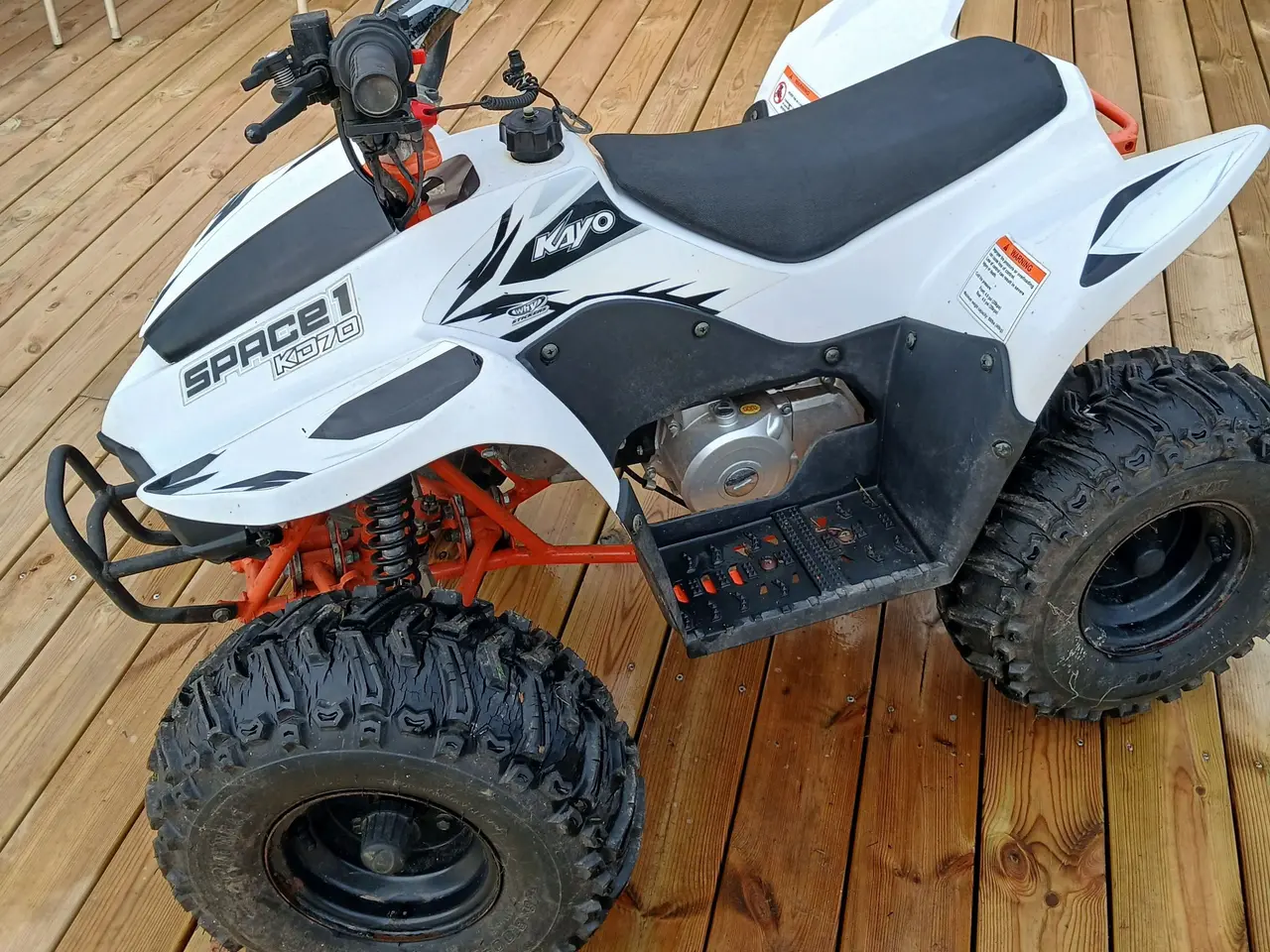 Billede 5 - KAYO SPACE1 KD70 – ATV JUNIOR