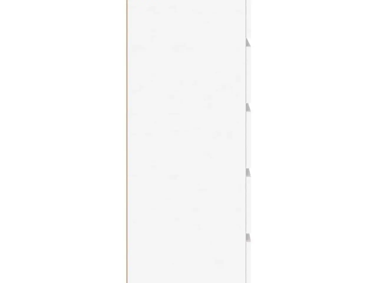 Billede 8 - Skuffeskab 60x36x103 cm konstrueret træ hvid