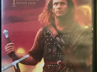 Braveheart, DVD, drama med Mel Gibson