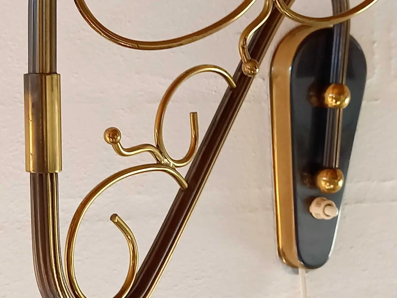 Billede 5 - Svingarmslampe i messing