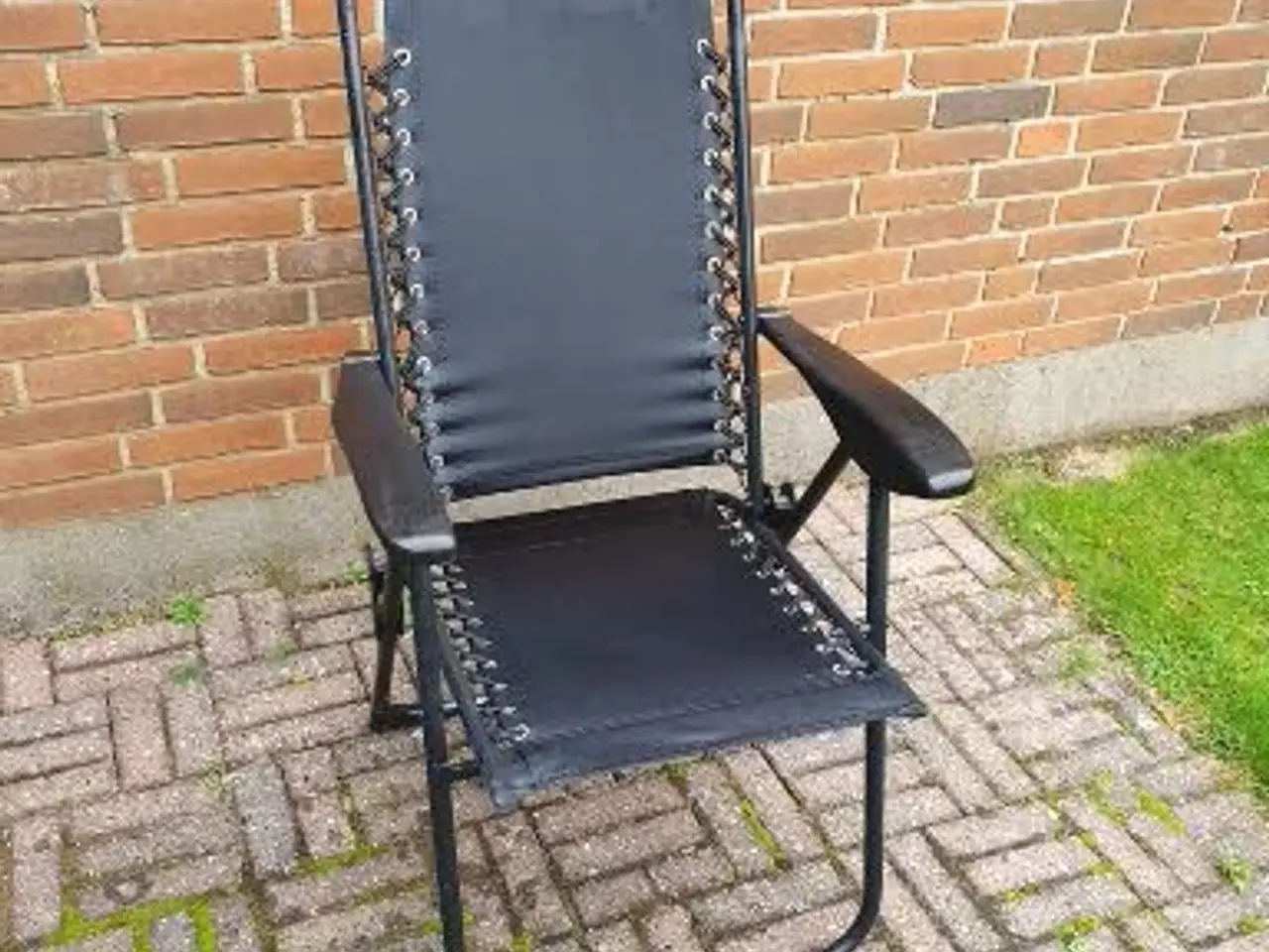 Billede 1 - Camping - klapstol - blå