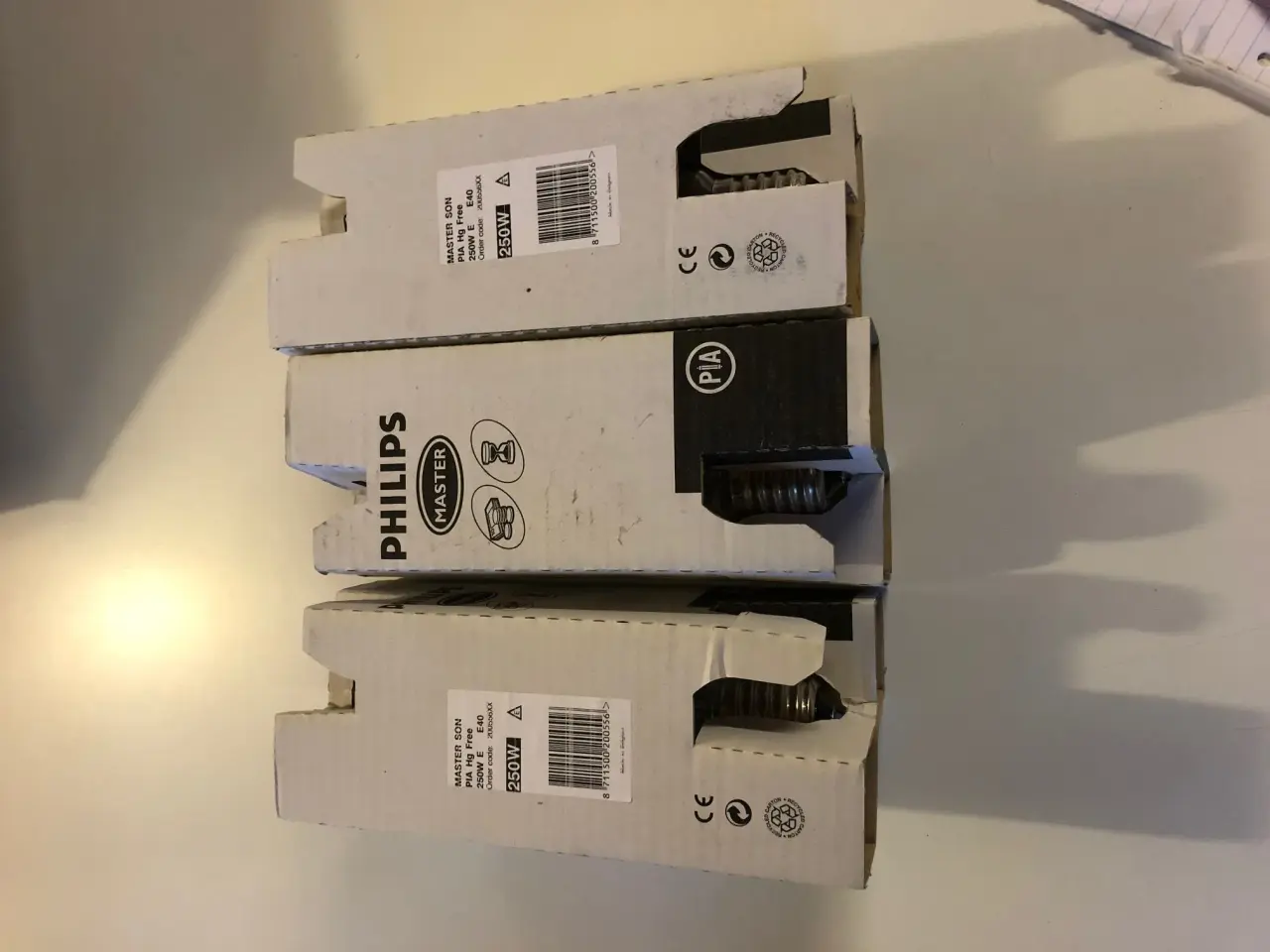 Billede 3 - Phillips pære 250W - 3 stk.