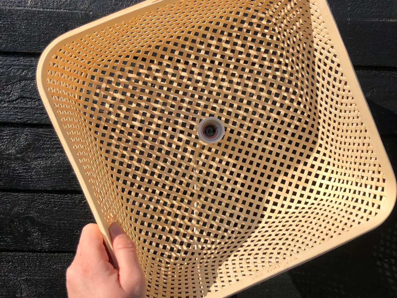 Billede 4 - Skøn fletlampe 