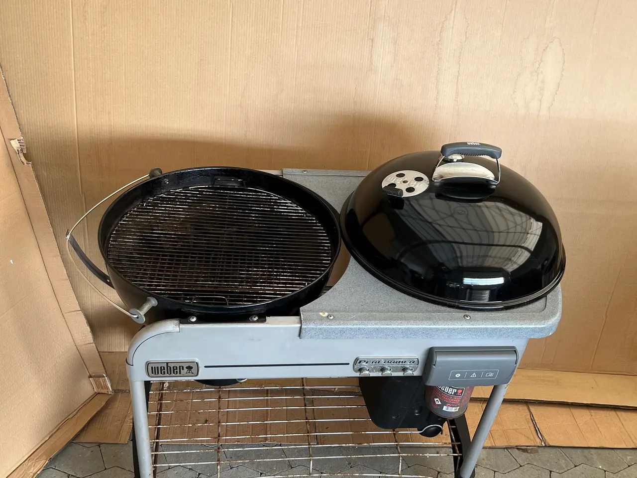 Billede 5 - Kul grill weber Performer på hjul.
