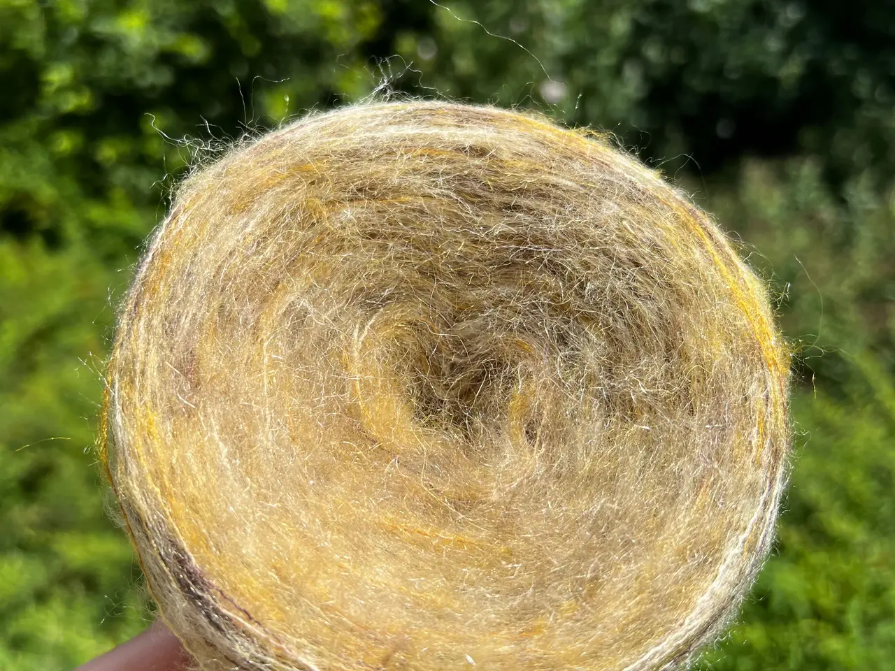 Billede 6 - Eksklusivt italiensk mohairgarn med silke – 400 g