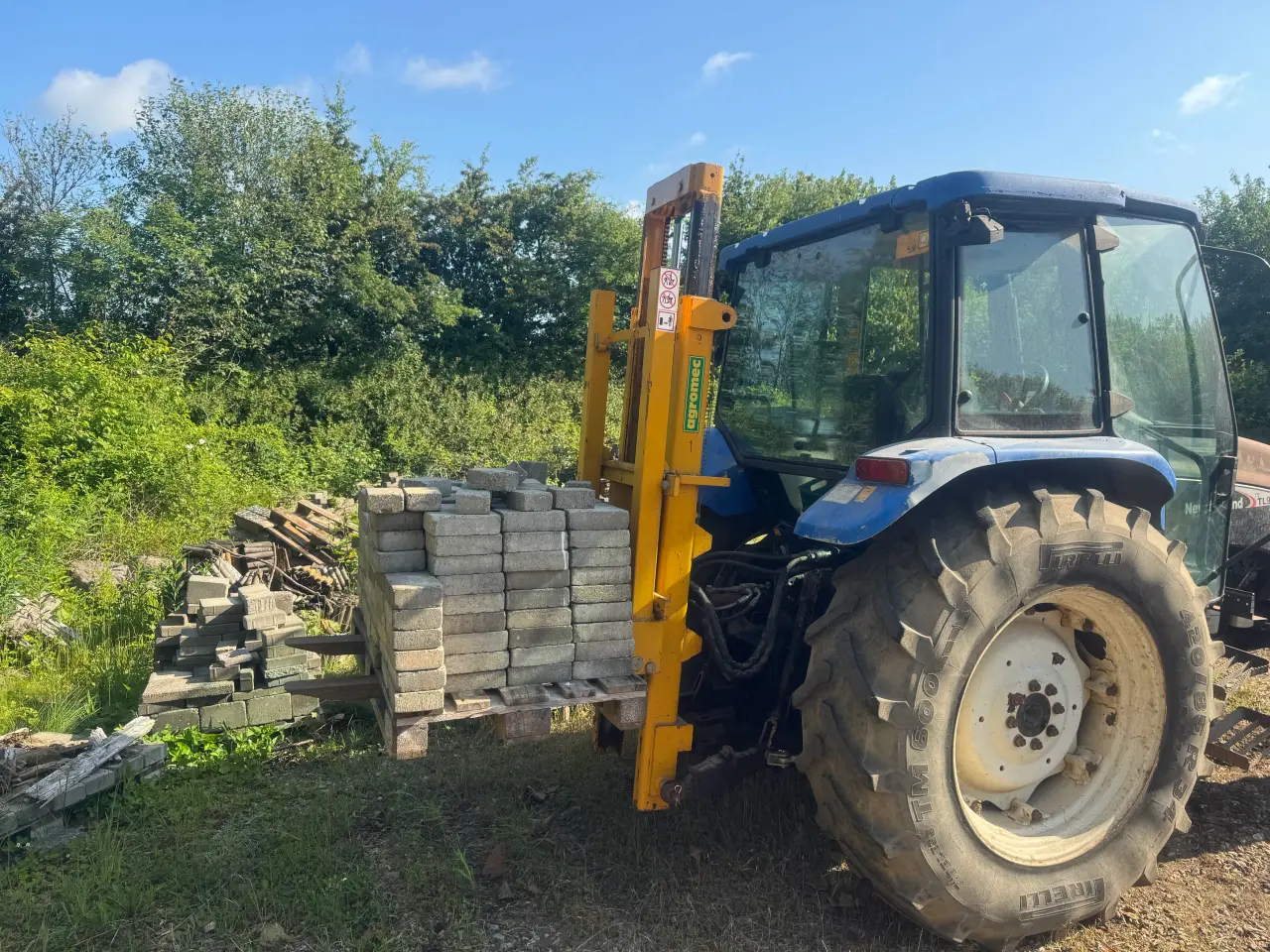 Billede 3 - Trucktårn til traktor