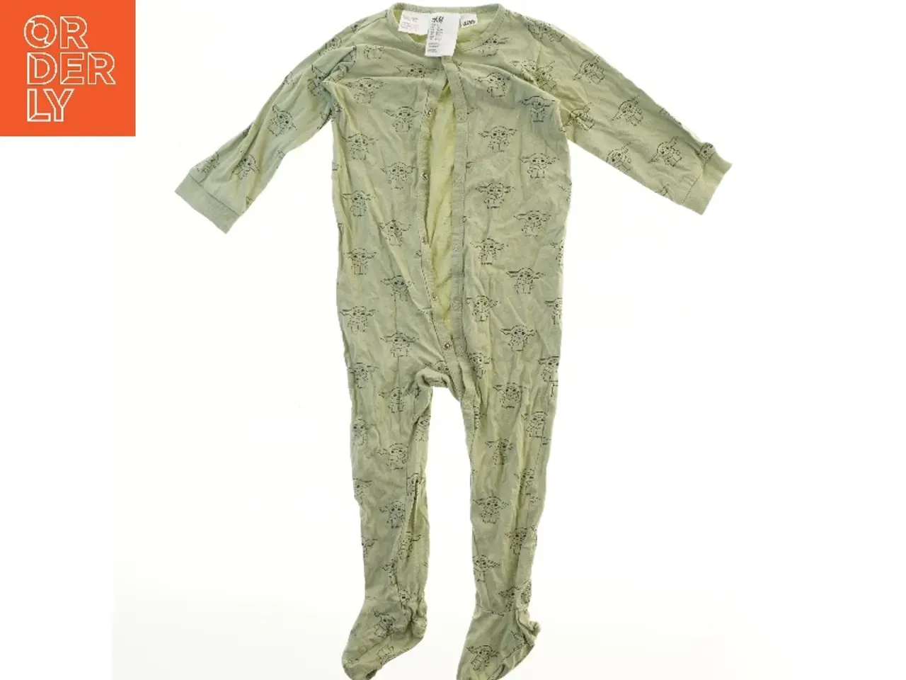 Billede 1 - Spædbarn Heldragt med Figurprint fra H&M (str. 92)