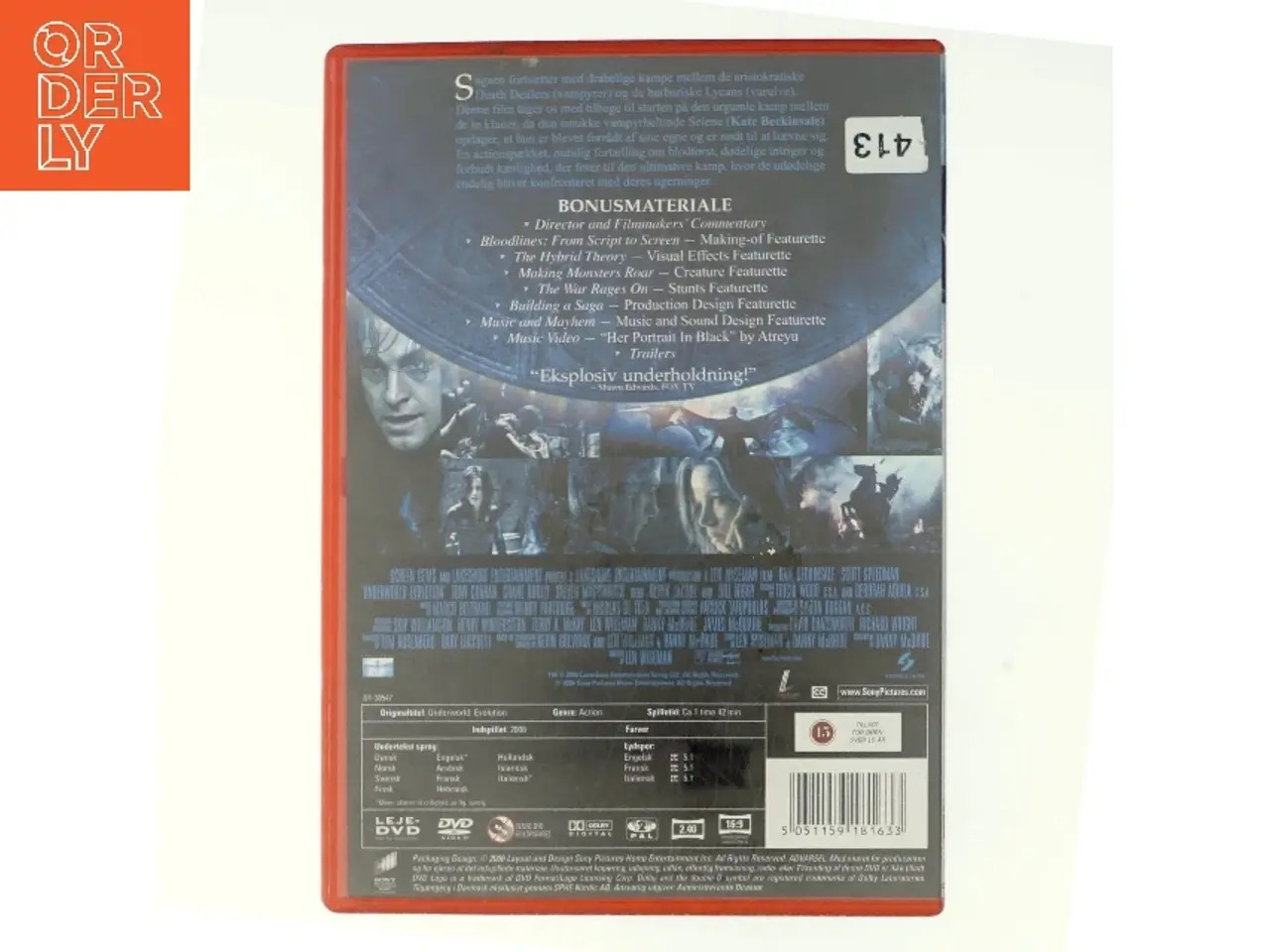 Billede 3 - Underworld, evolution