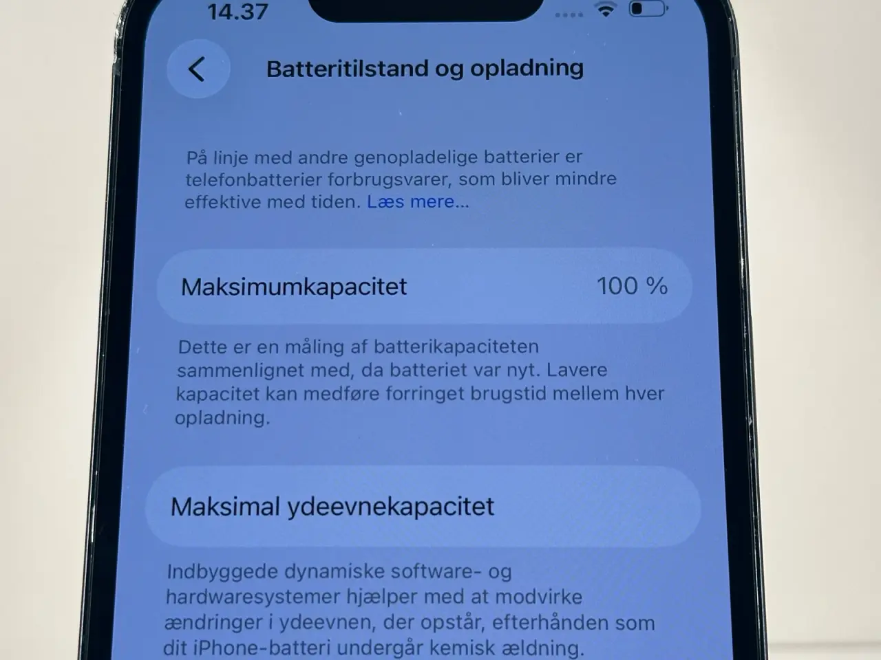 Billede 3 - iPhone 13 128GB | 12 mdr. garanti