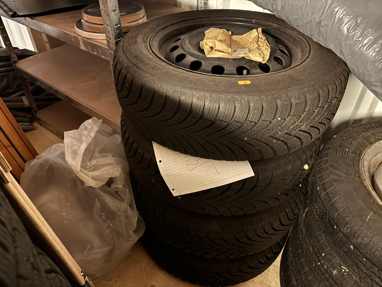 Billede 1 - 4 stk. Dæk 185/65R15 88T