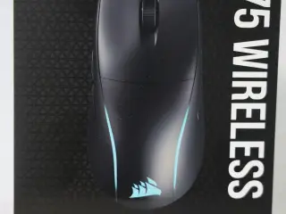 NY Corsair M75 Wireless RGB trådløse gaming-mus.