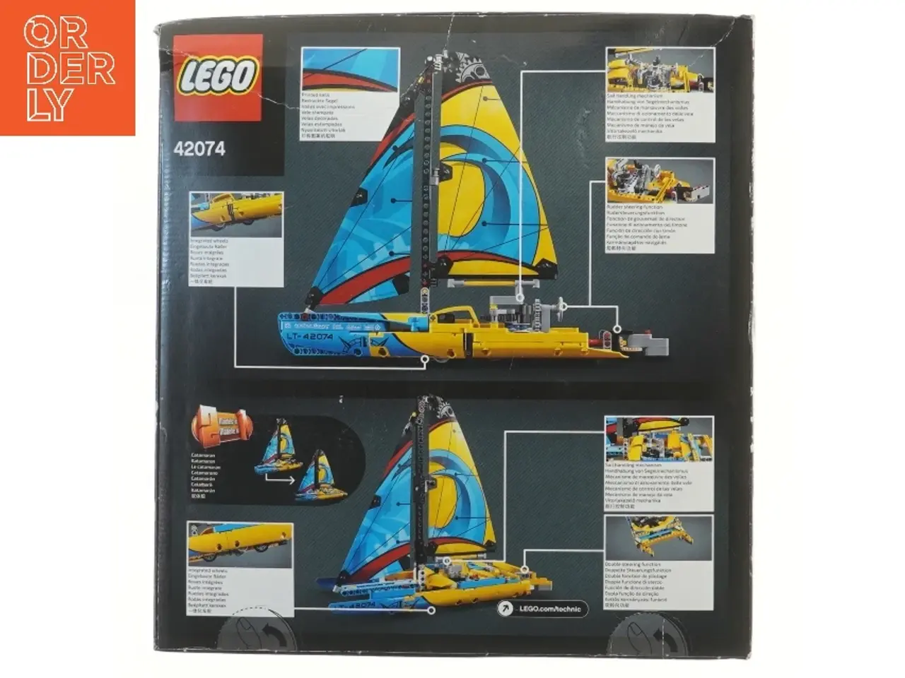 Billede 2 - LEGO Technic Racer Yacht fra LEGO (str. 26x28 cm)