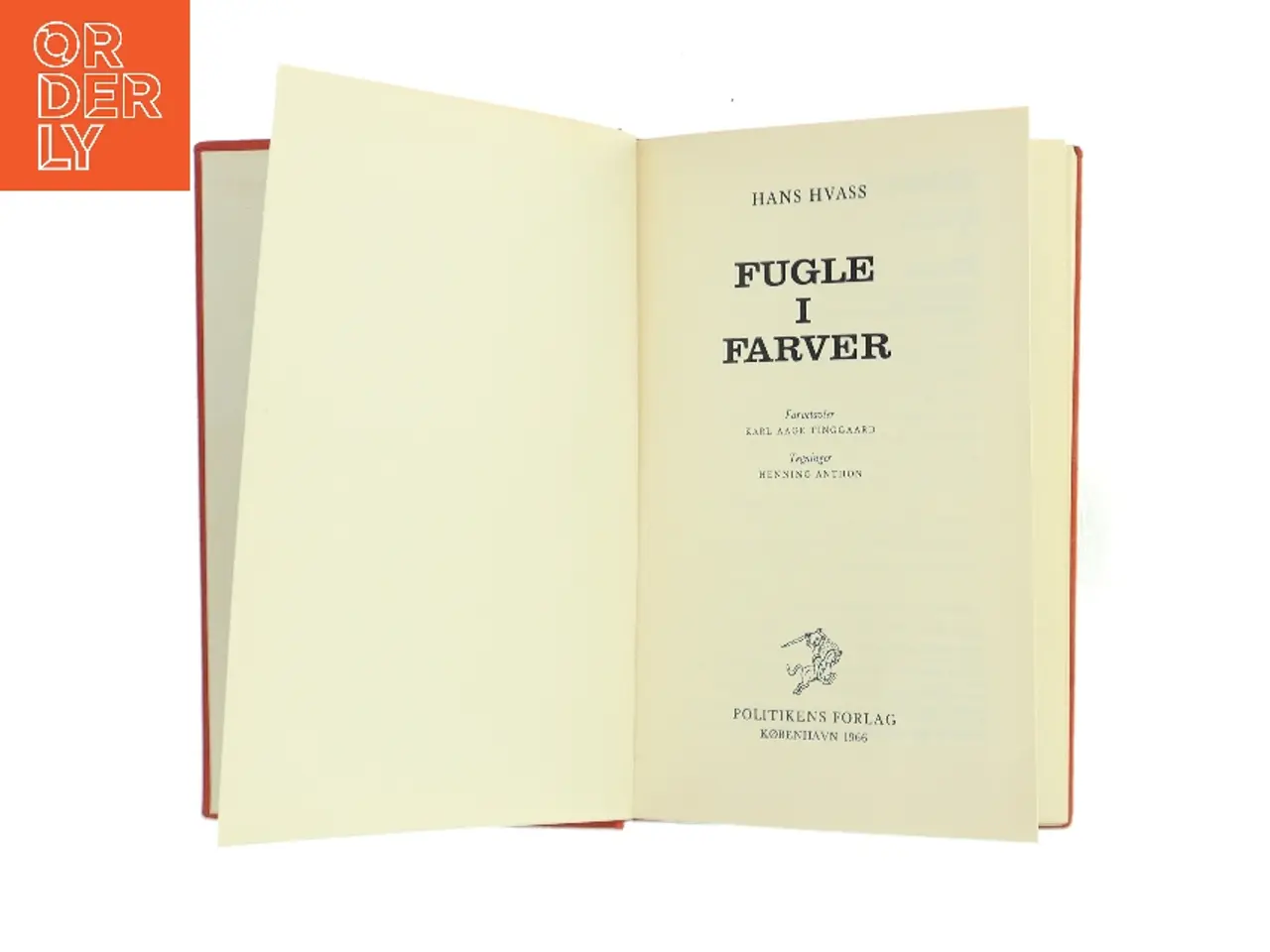 Billede 2 - Fugle i farver af Hans Hvass (Bog)