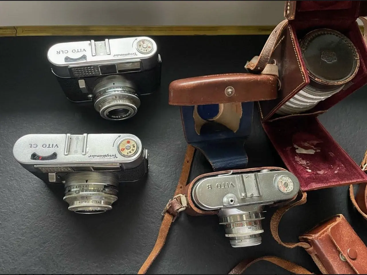 Billede 7 - 11 Voigtlander kameraer og tilbehør