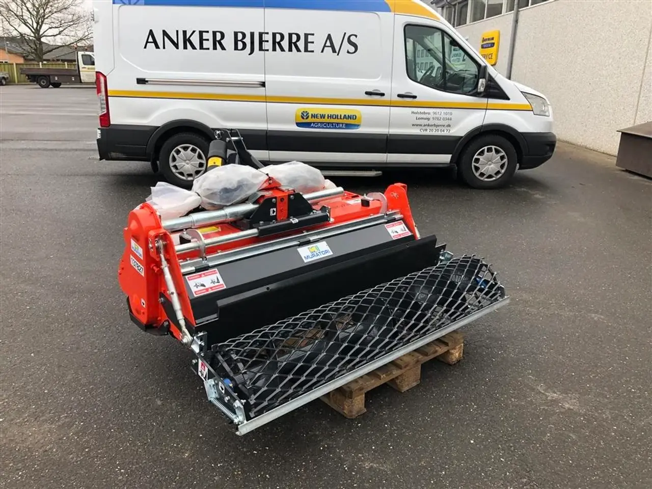 Billede 3 - Muratori MZ62SXL -145 med udjævningsbjælke og pto aksel