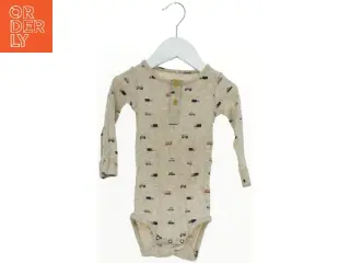 Langærmet bodystocking med biltrykning fra Name It (str. 80)