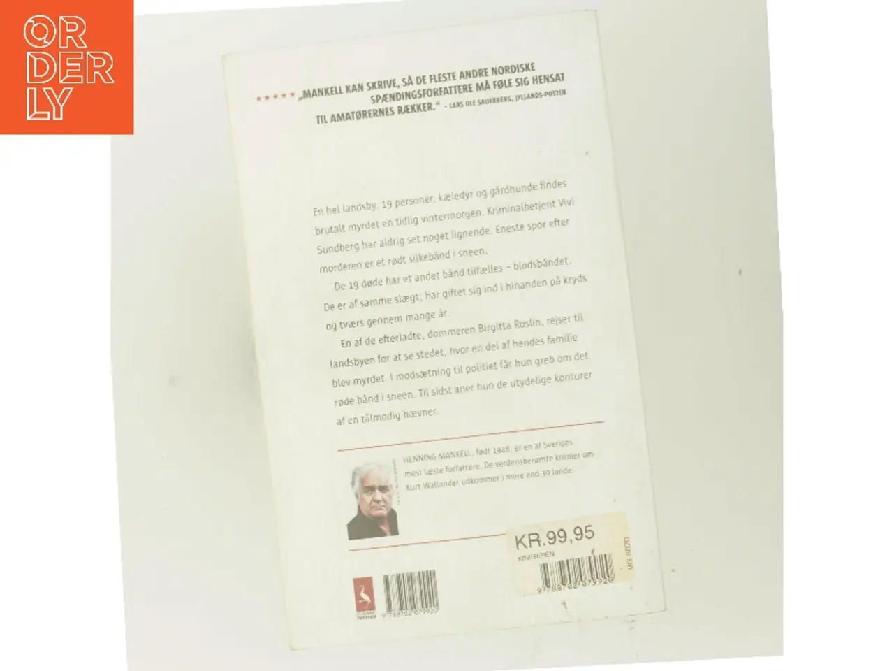 Billede 3 - Kineseren : spændingsroman af Henning Mankell (Bog)
