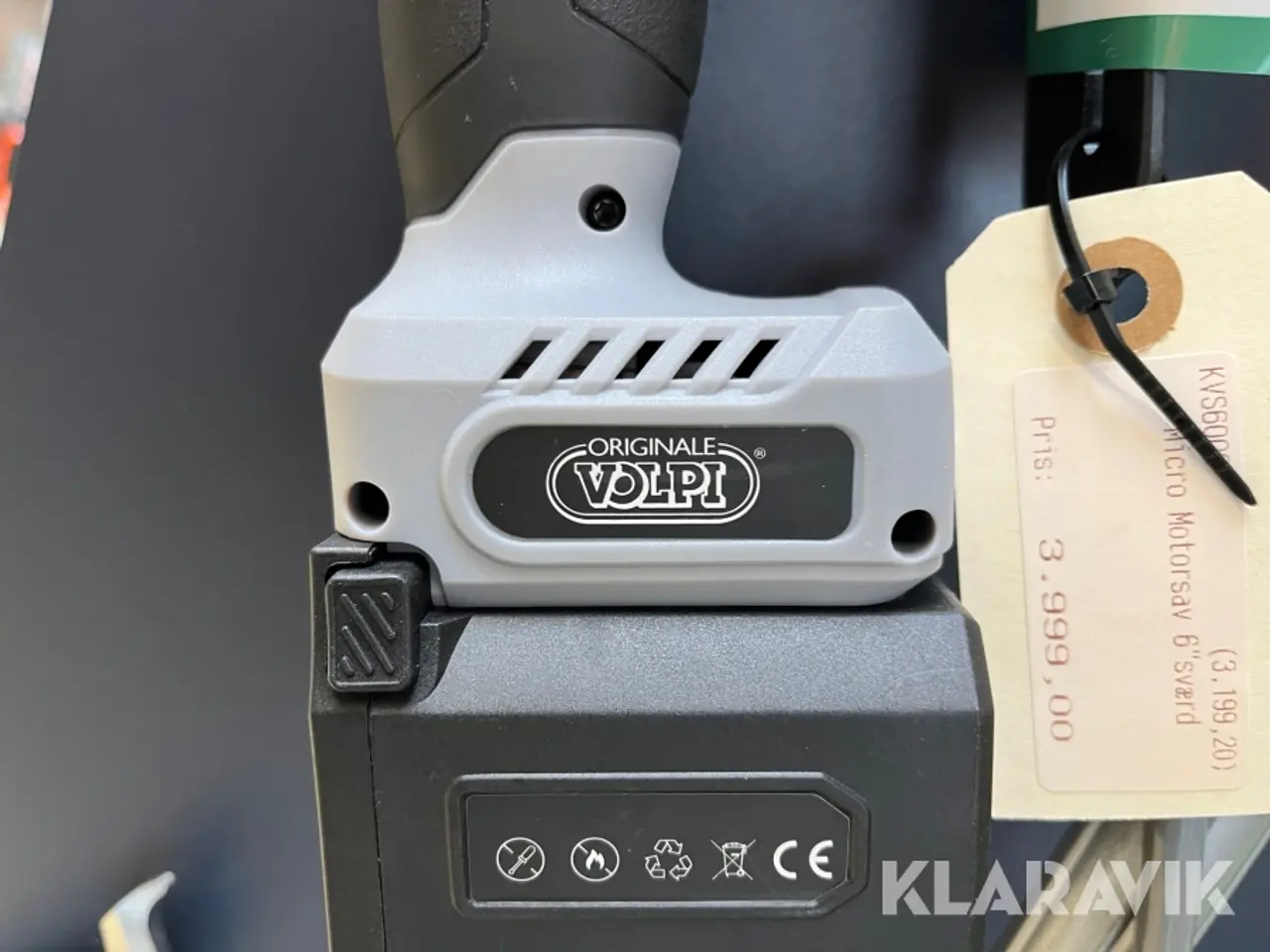 Billede 8 - Mikrokædesav Originale Volpi KVS6000
