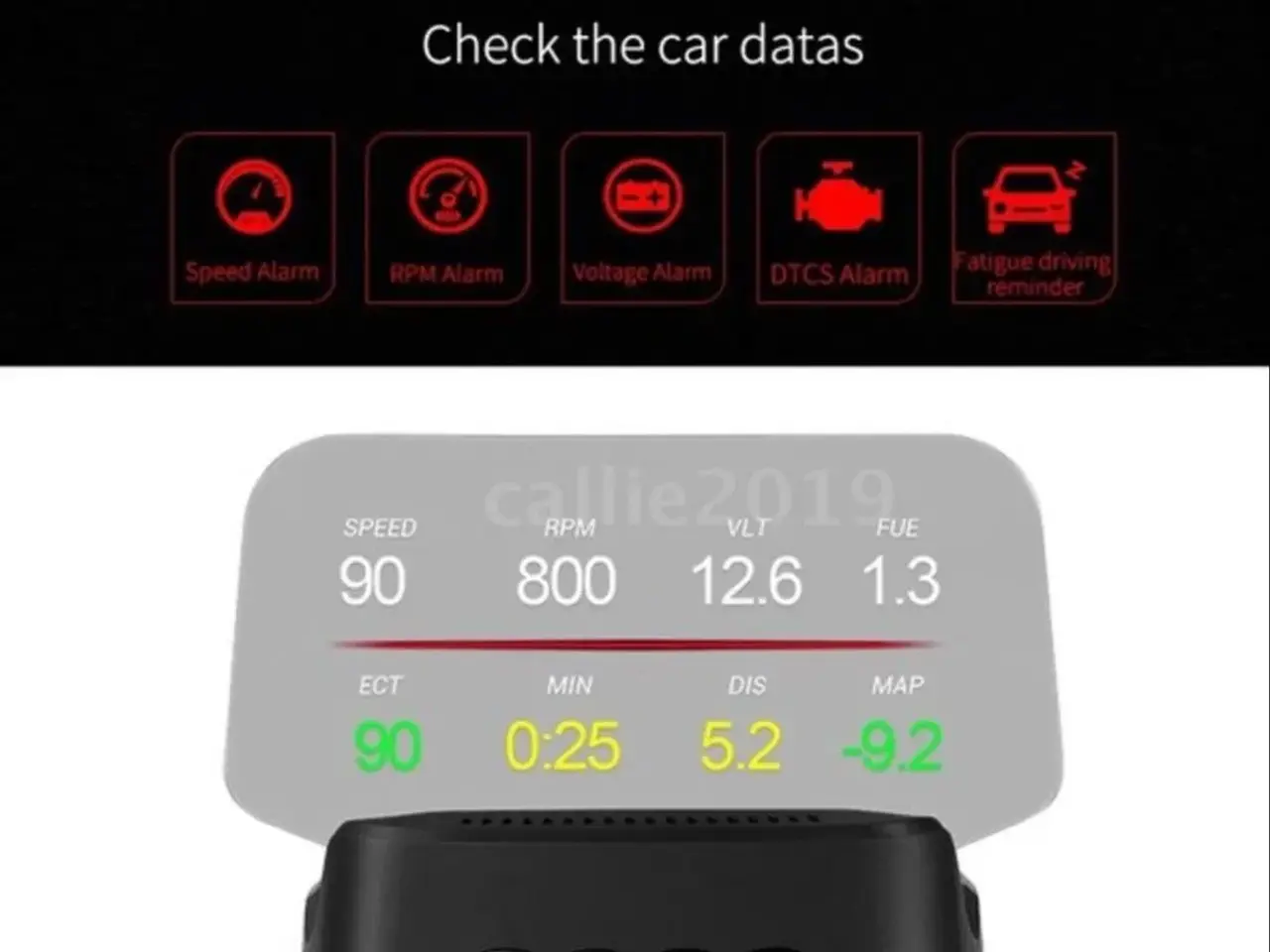 Billede 6 - HUD display gps navigation