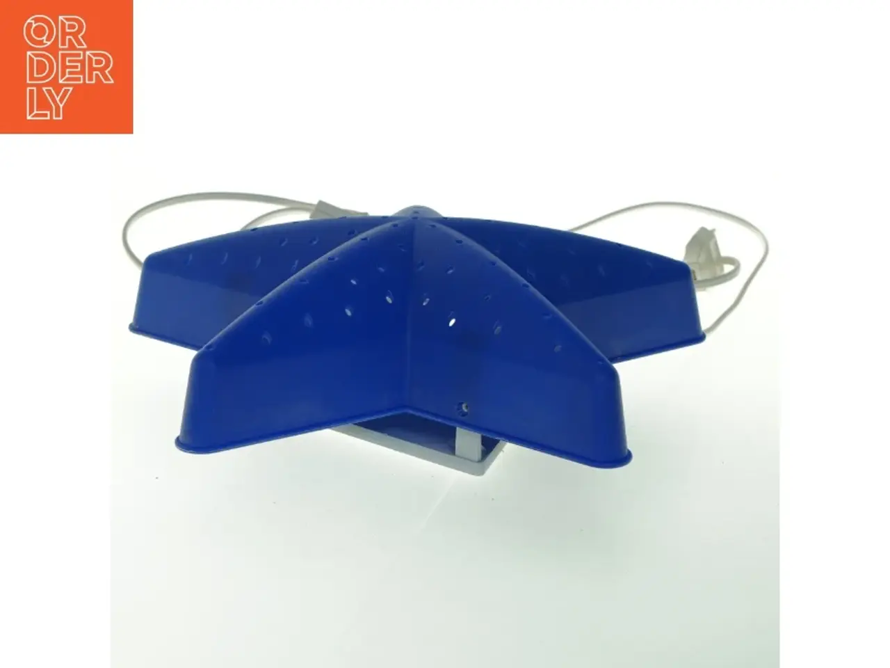 Billede 2 - Blå stjerneformet lampe fra IKEA (str. 28x10 cm)