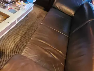 2+3 personers lædersofaer