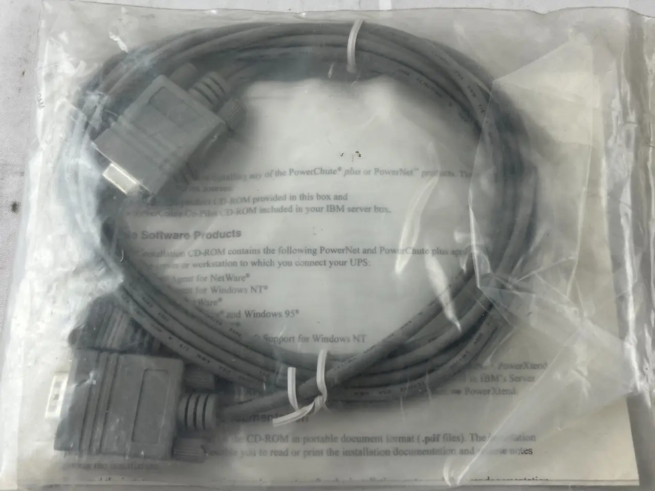 Billede 6 - IBM / APC UPS Serial Interface kabel OL135