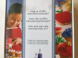Kage & Muffin Dekorationssæt