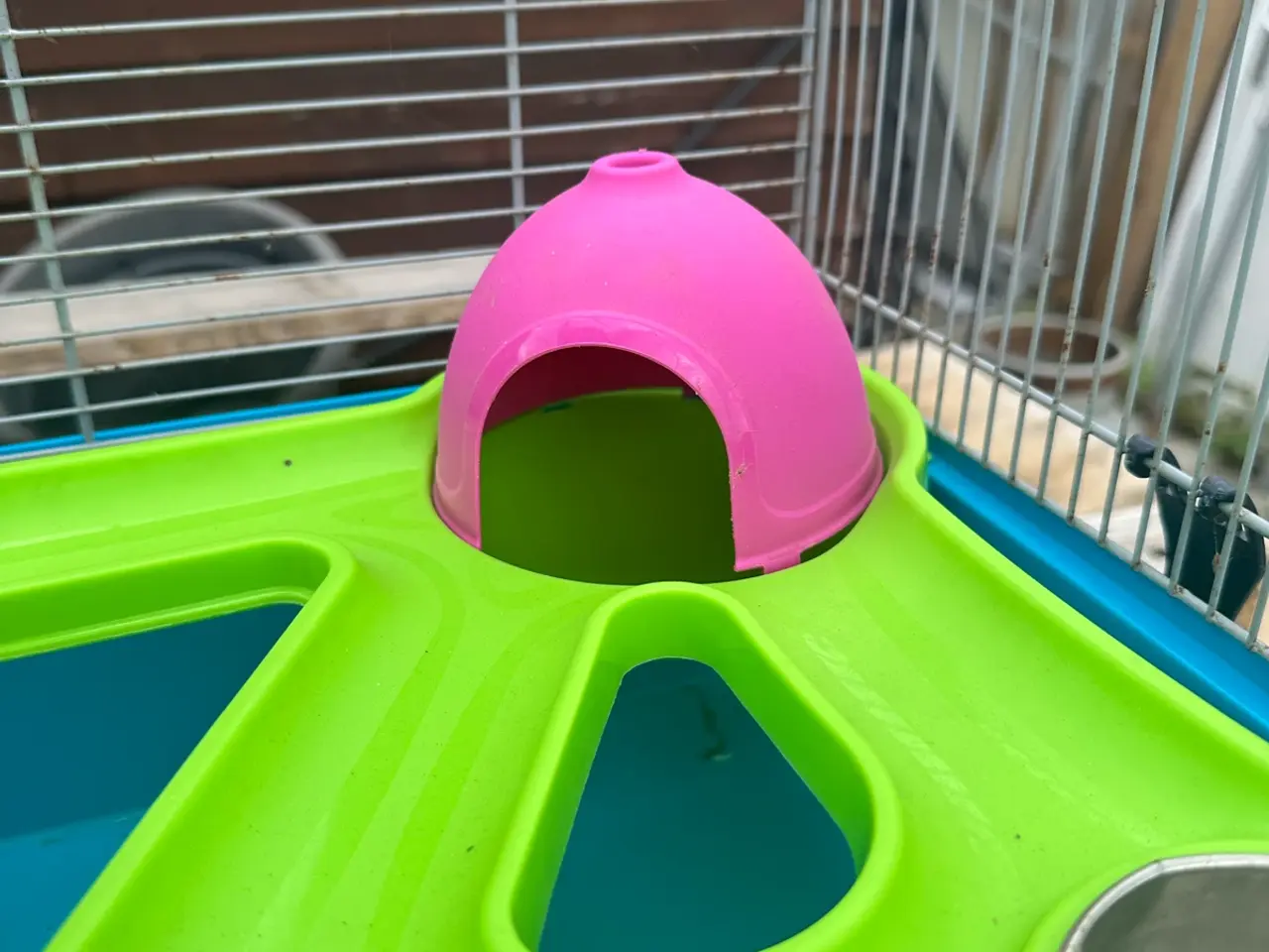 Billede 3 - Bur til hamster eller lille gnaver med tilbehør 