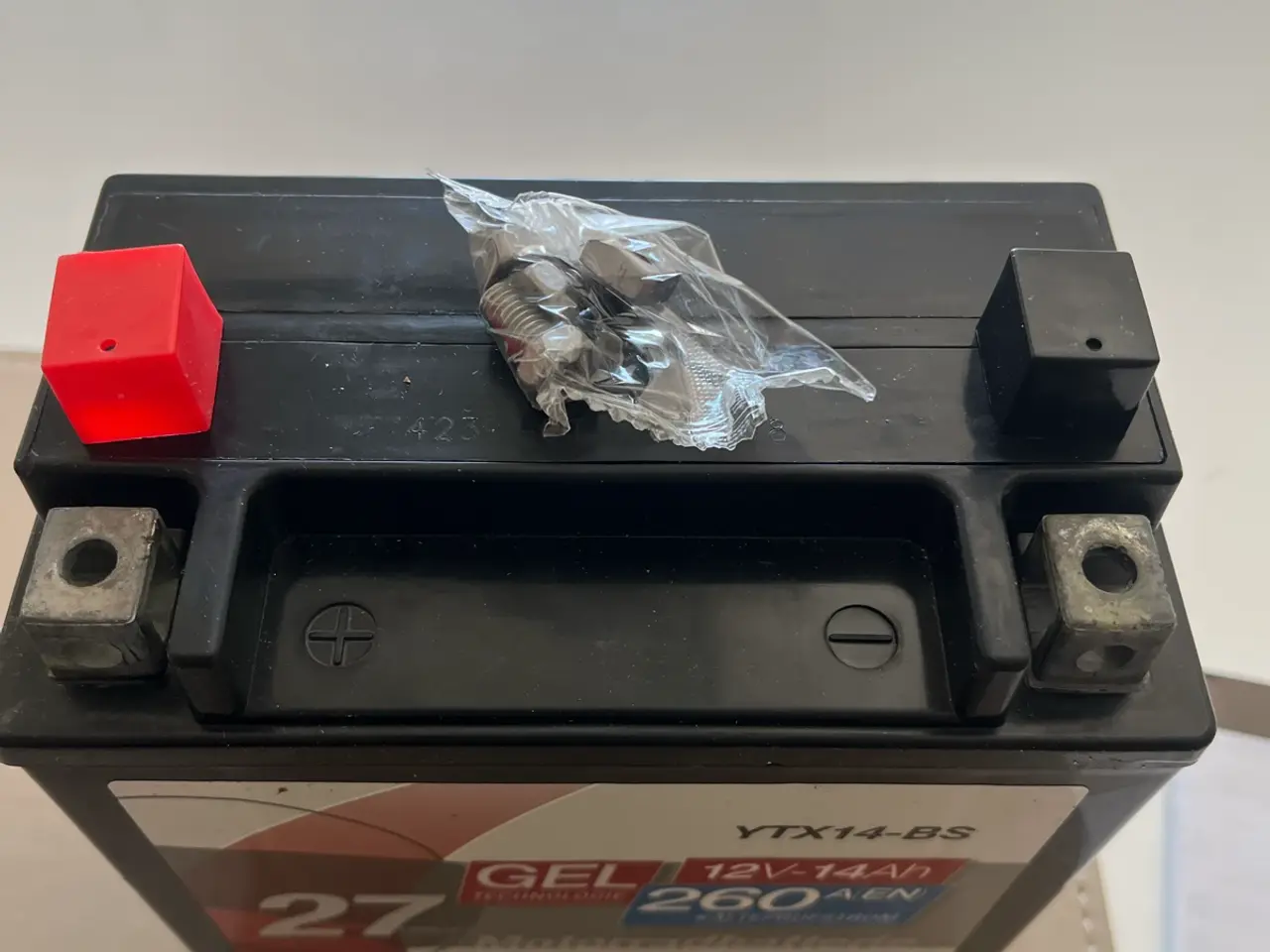 Billede 2 - Batteri 12 volt til Mc eller knallert 