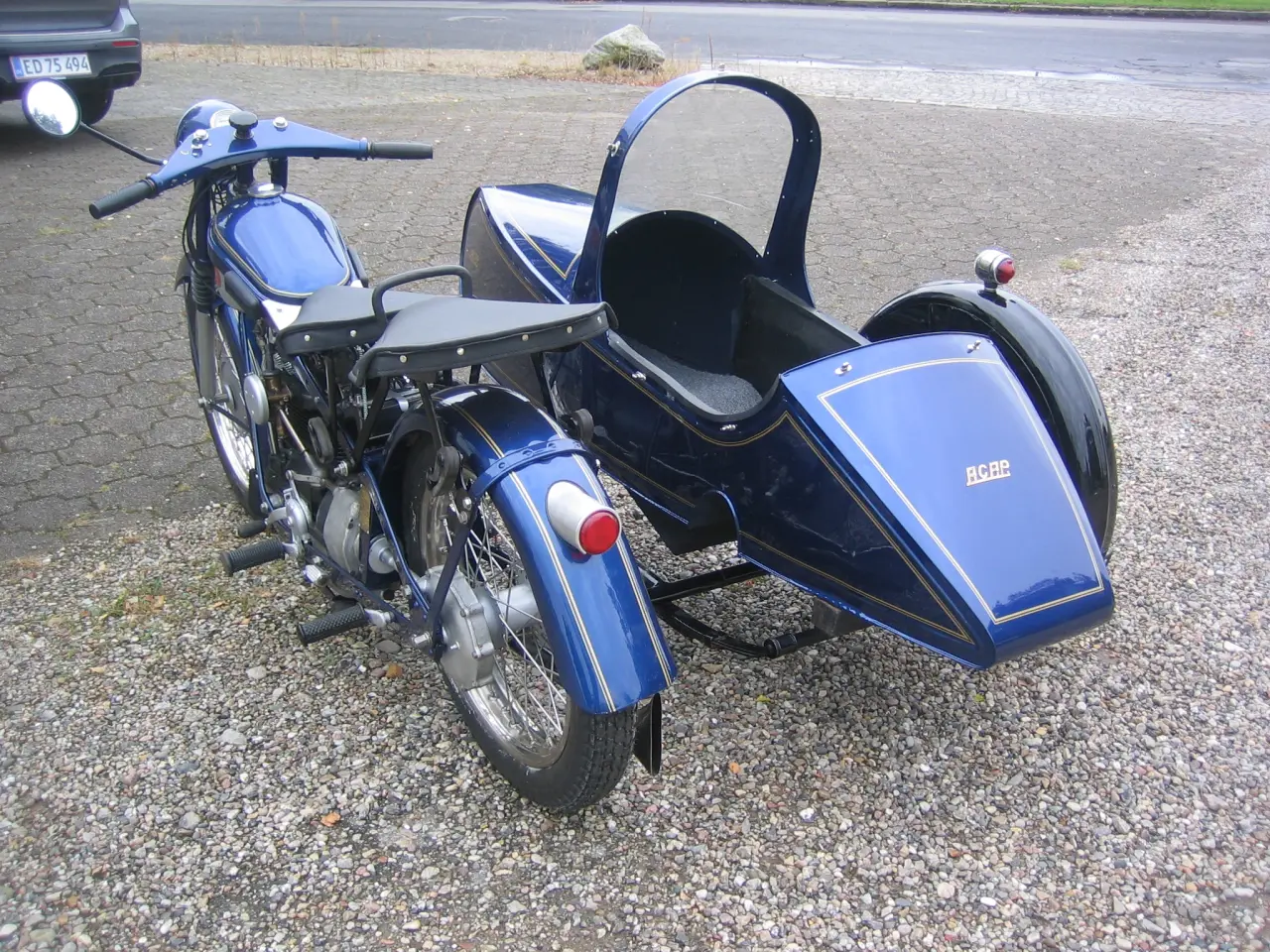 Billede 6 - Nimbus Veteran Motorcykkel med sidevogn
