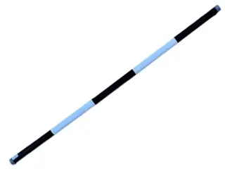 Bom PE-plast Sort/Hvid ø9x3m