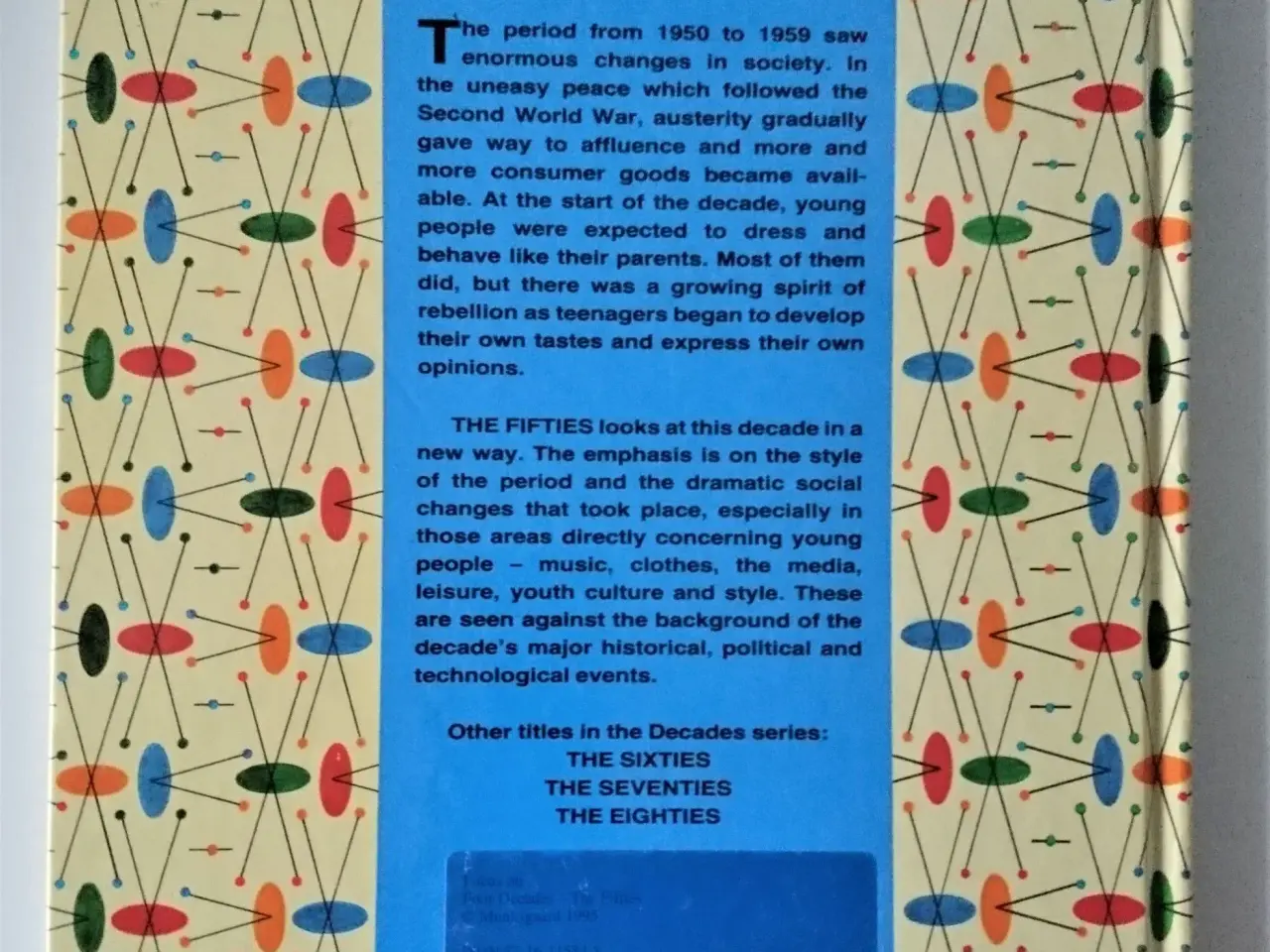 Billede 2 - The Fifties (Series : Decades) Af Tom Stacy