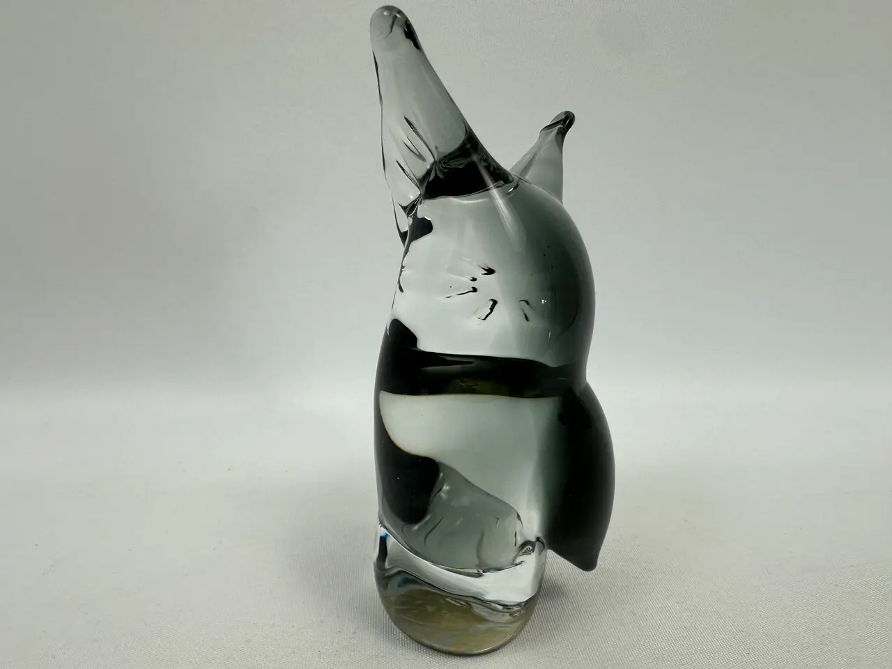 Billede 8 - Italiensk kunstglas ugle (Murano)