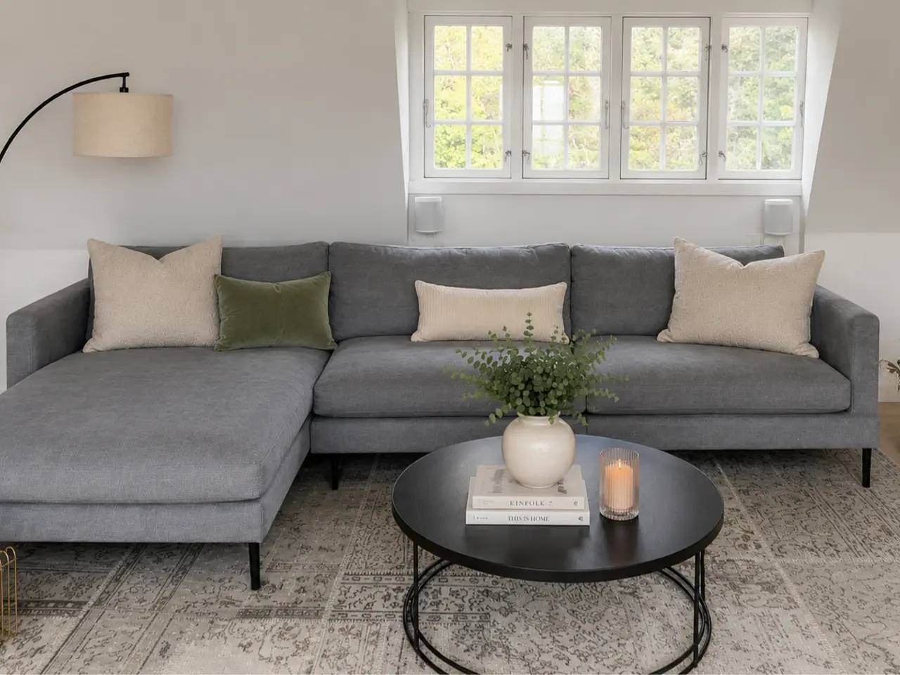 Billede 1 - Sofa med chaiselong