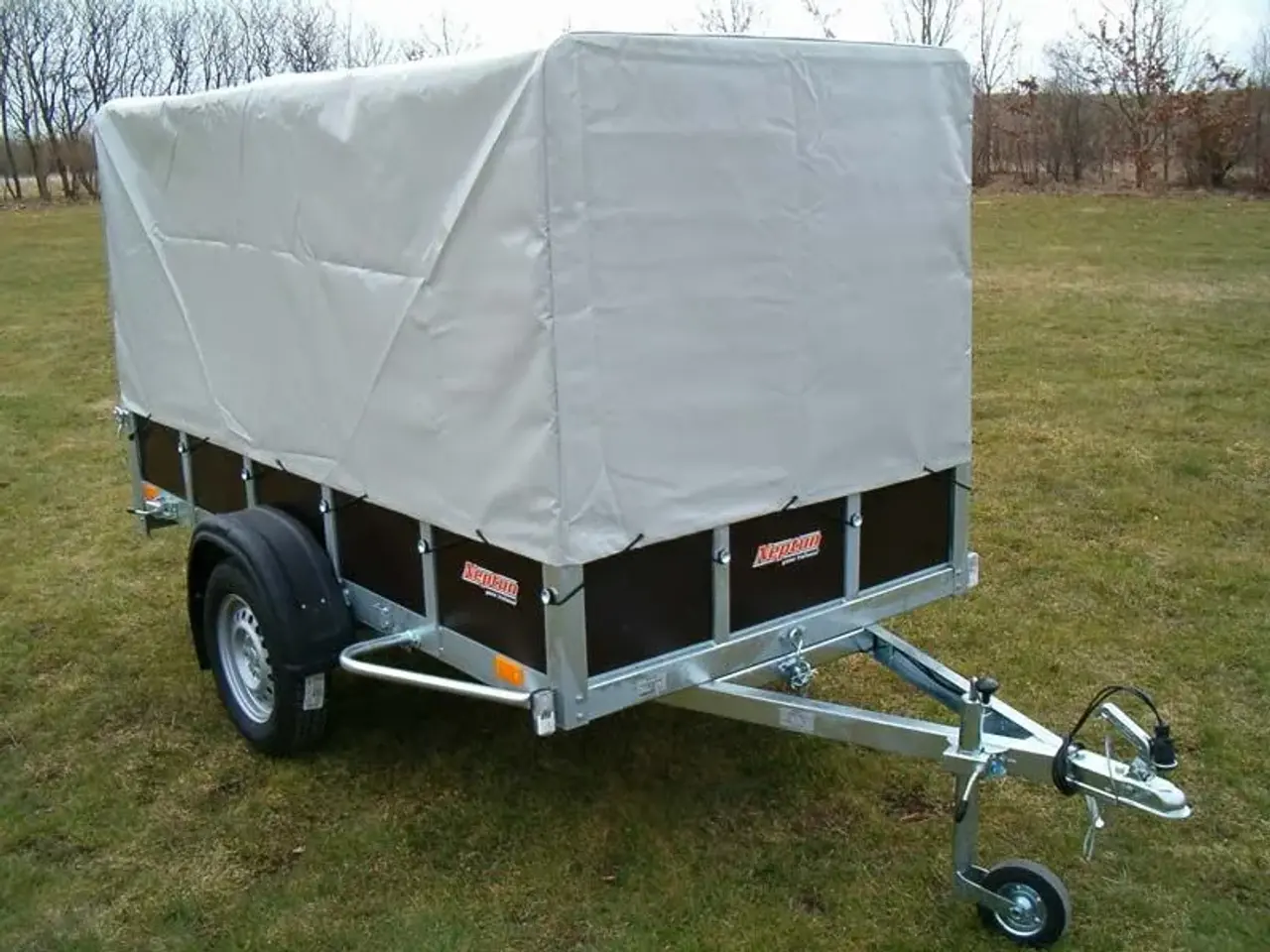 Billede 2 - Neptun Trailwood 253-1 Incl. 125 cm høj presenning