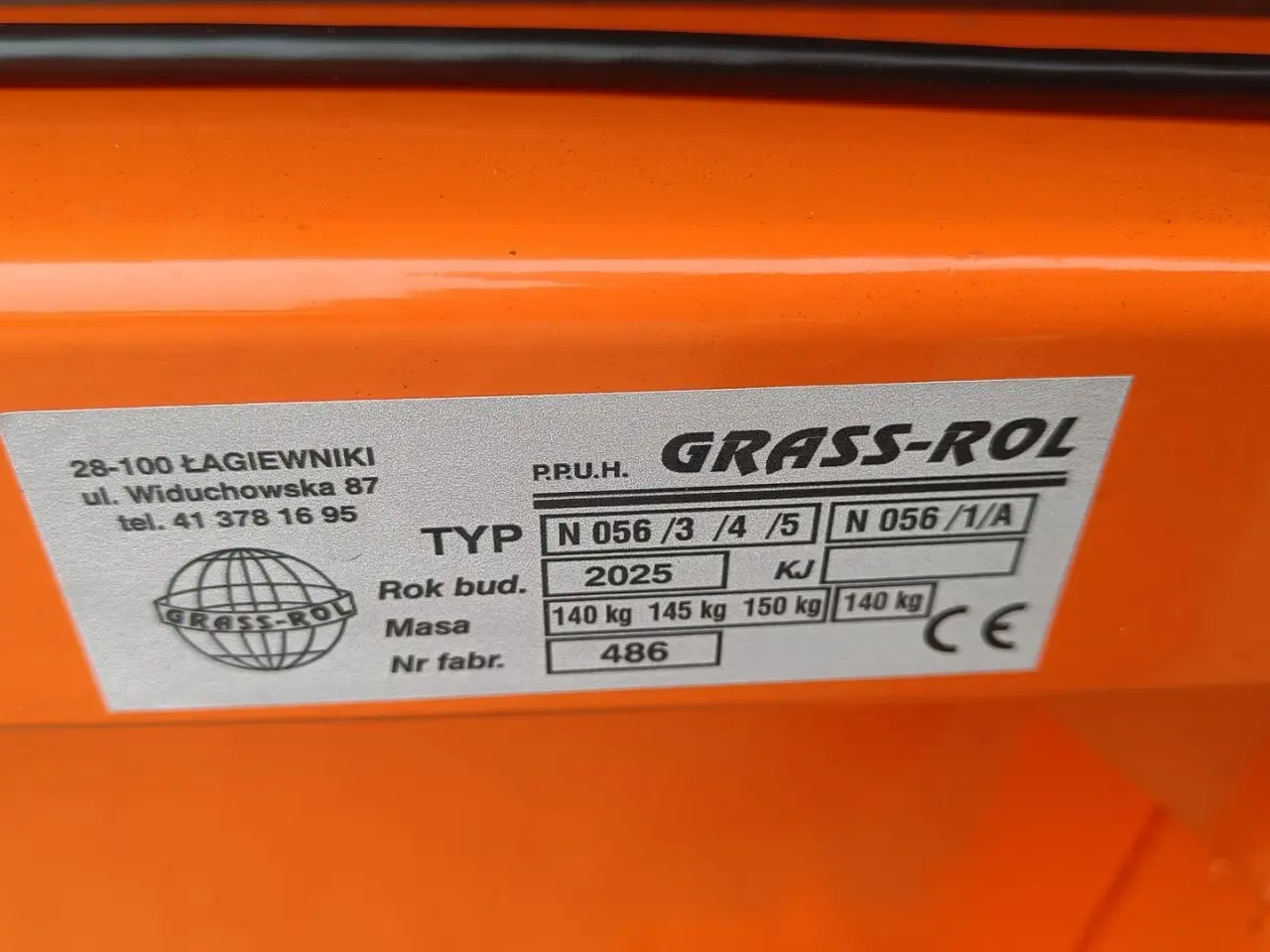 Billede 8 - - - - Grass-Rol 1.000L.  Saltspreder