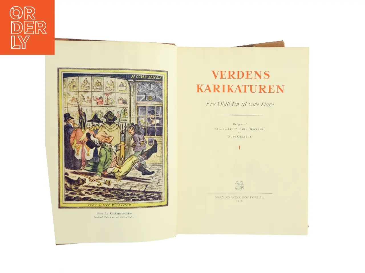 Billede 1 - Verdens karikaturen – fra oldtiden til vore dage. Bind 1 og 2 (Bog)