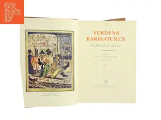 Verdens karikaturen – fra oldtiden til vore dage. Bind 1 og 2 (Bog)