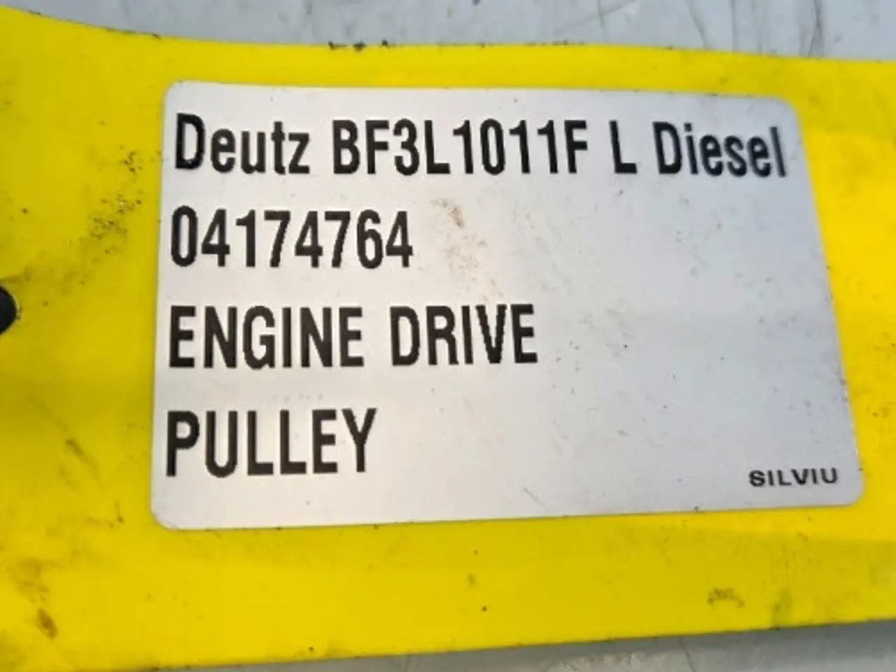 Billede 11 - Deutz BF3L1011FL Remskive 04174764
