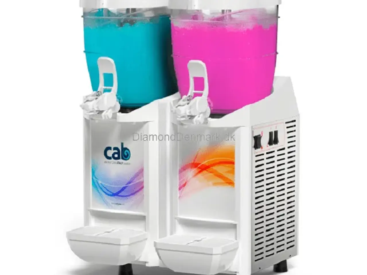 Billede 1 - Slushice Caress 2 x 5,5 liter – Hvid