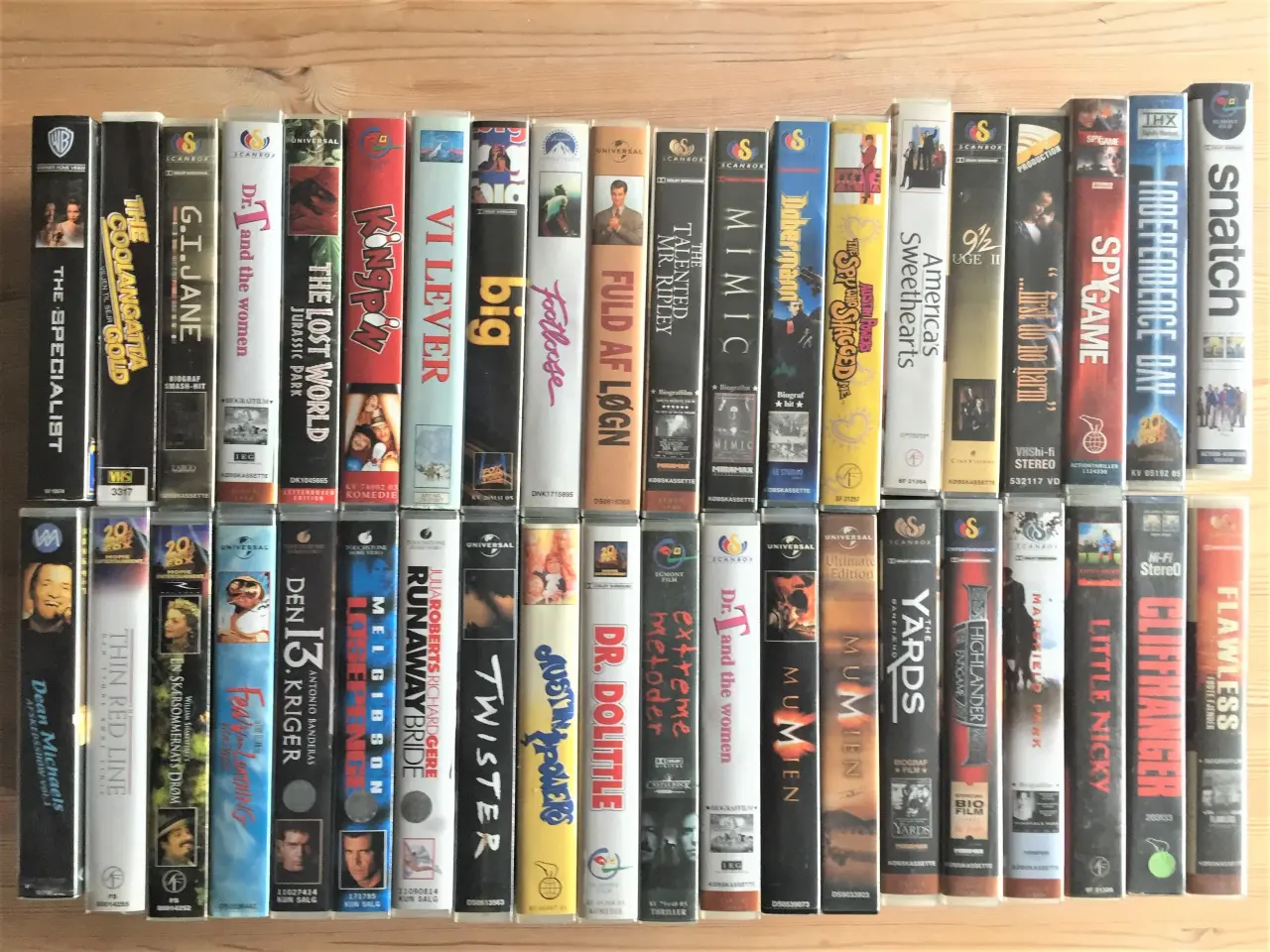 Billede 3 - TILBUD: VHS film, 108 stk.